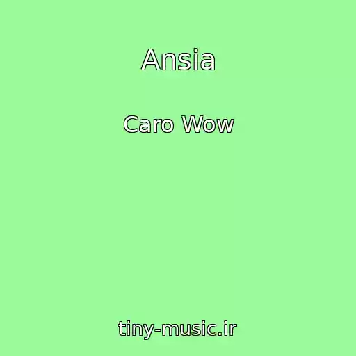 کاور آهنگ Ansia از Caro Wow