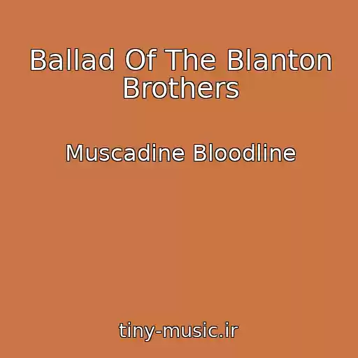 کاور آهنگ Ballad Of The Blanton Brothers از Muscadine Bloodline