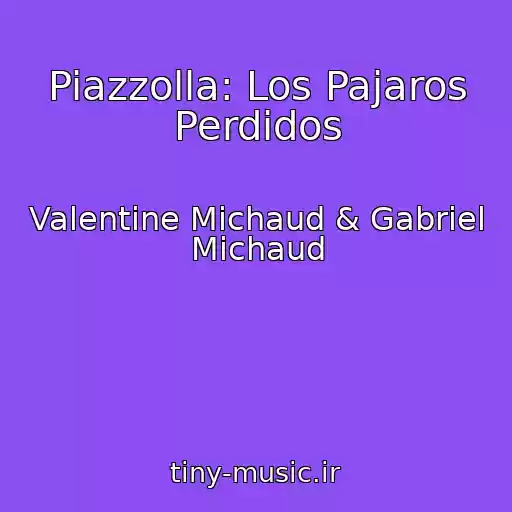 کاور آهنگ Piazzolla: Los Pajaros Perdidos از Valentine Michaud & Gabriel Michaud
