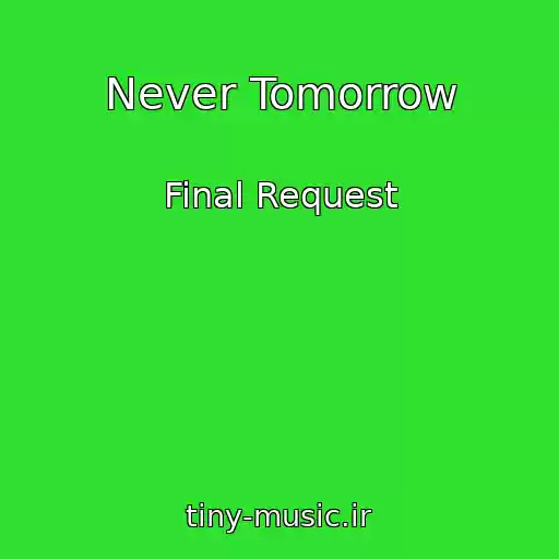 کاور آهنگ Never Tomorrow از Final Request