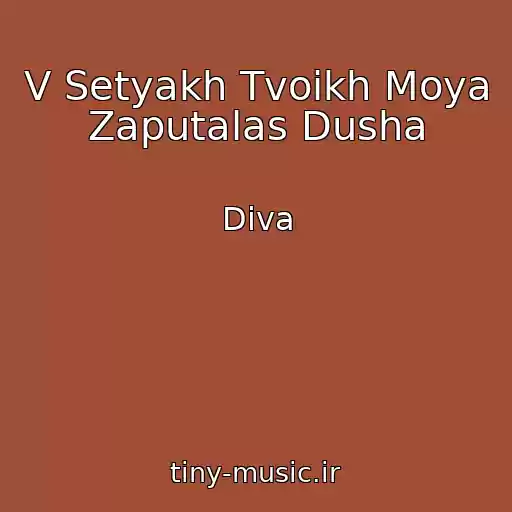 کاور آهنگ V Setyakh Tvoikh Moya Zaputalas Dusha از Diva