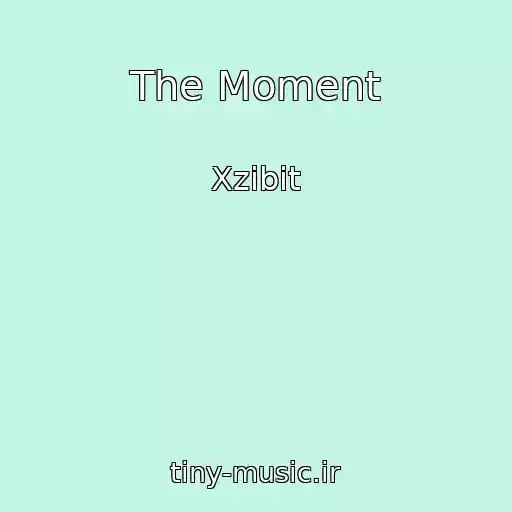 کاور آهنگ The Moment از Xzibit