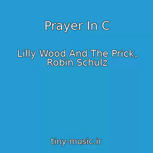 کاور آهنگ Prayer In C از Lilly Wood And The Prick, Robin Schulz