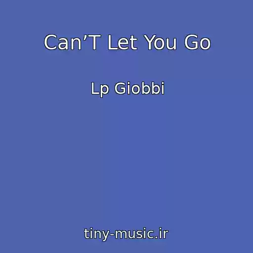 کاور آهنگ Can’T Let You Go از Lp Giobbi