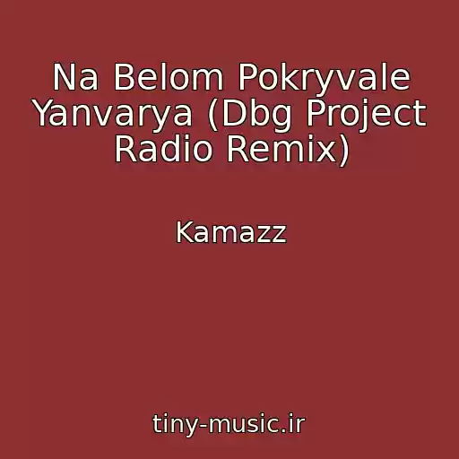 کاور آهنگ Na Belom Pokryvale Yanvarya (Dbg Project Radio Remix) از Kamazz