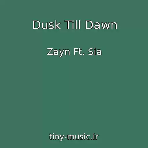 کاور آهنگ Dusk Till Dawn از Zayn Ft. Sia