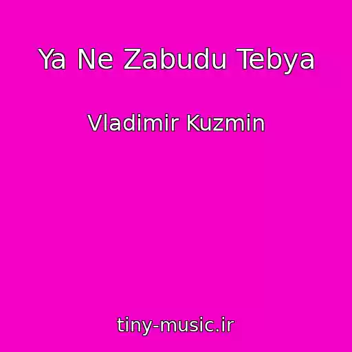 کاور آهنگ Ya Ne Zabudu Tebya از Vladimir Kuzmin