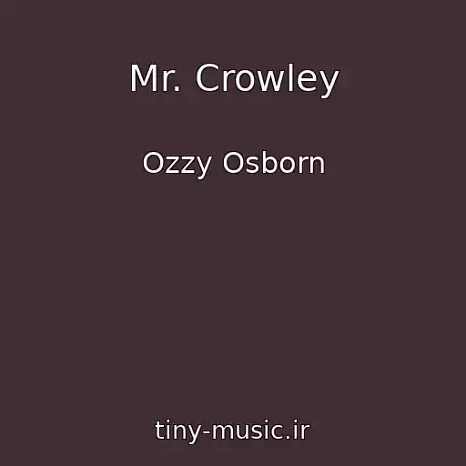 کاور آهنگ Mr. Crowley از Ozzy Osborn