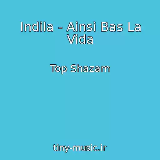 کاور آهنگ Indila - Ainsi Bas La Vida از Top Shazam