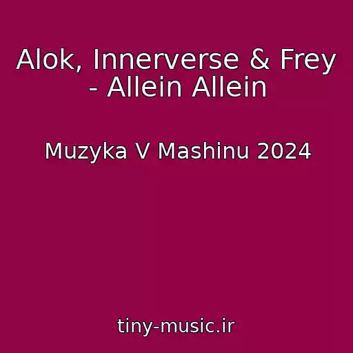 کاور آهنگ Alok, Innerverse & Frey - Allein Allein از Muzyka V Mashinu 2024
