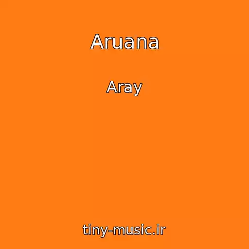 کاور آهنگ Aruana از Aray