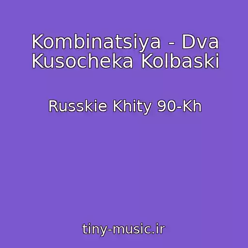 کاور آهنگ Kombinatsiya - Dva Kusocheka Kolbaski از Russkie Khity 90-Kh