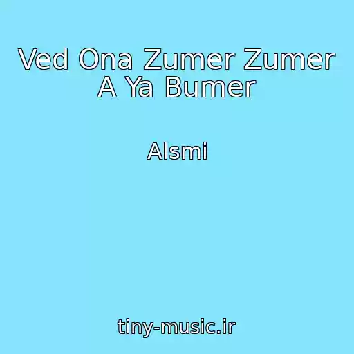 کاور آهنگ Ved Ona Zumer Zumer A Ya Bumer از Alsmi