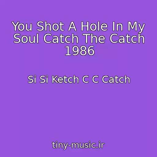 کاور آهنگ You Shot A Hole In My Soul Catch The Catch 1986 از Si Si Ketch C C Catch