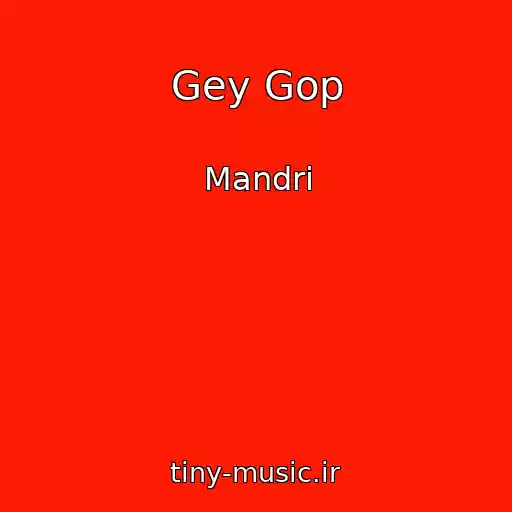 کاور آهنگ Gey Gop از Mandri