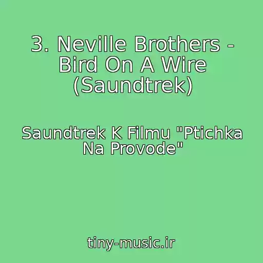 کاور آهنگ 3. Neville Brothers - Bird On A Wire (Saundtrek) از Saundtrek K Filmu "Ptichka Na Provode"