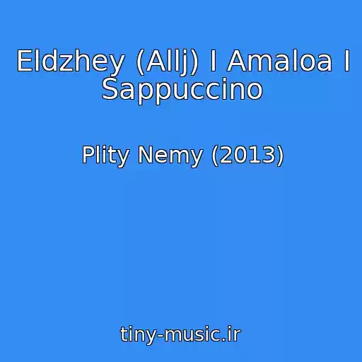 کاور آهنگ Eldzhey (Allj) I Amaloa I Sappuccino از Plity Nemy (2013)