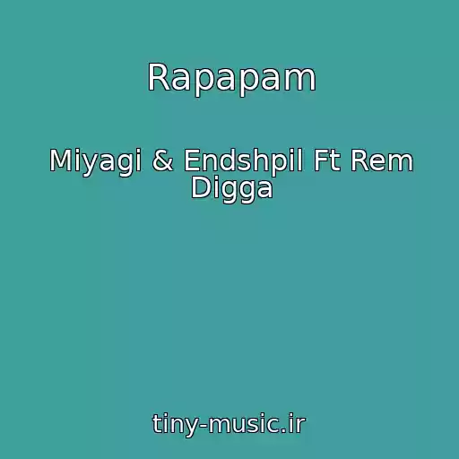 کاور آهنگ Rapapam از Miyagi & Endshpil Ft Rem Digga