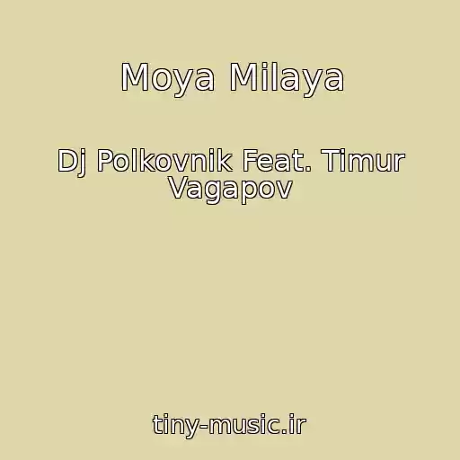 کاور آهنگ Moya Milaya از Dj Polkovnik Feat. Timur Vagapov