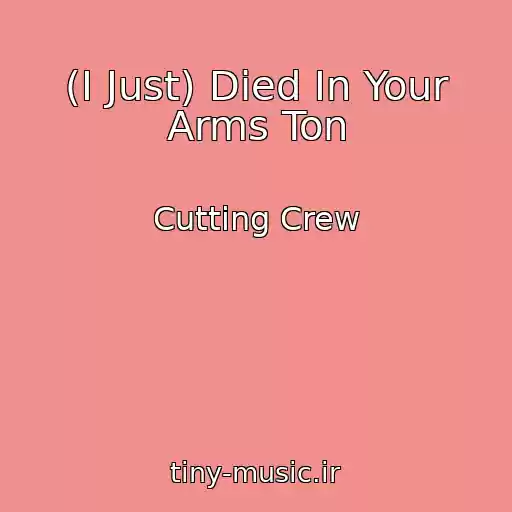 کاور آهنگ (I Just) Died In Your Arms Ton از Cutting Crew