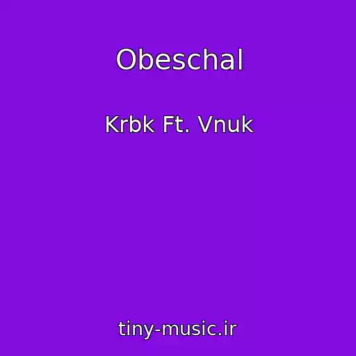 کاور آهنگ Obeschal از Krbk Ft. Vnuk