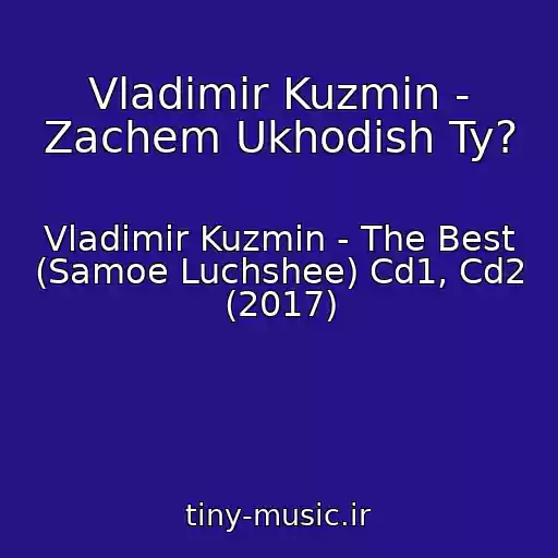 کاور آهنگ Vladimir Kuzmin - Zachem Ukhodish Ty? از Vladimir Kuzmin - The Best (Samoe Luchshee) Cd1, Cd2 (2017)