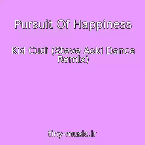 کاور آهنگ Pursuit Of Happiness از Kid Cudi (Steve Aoki Dance Remix)
