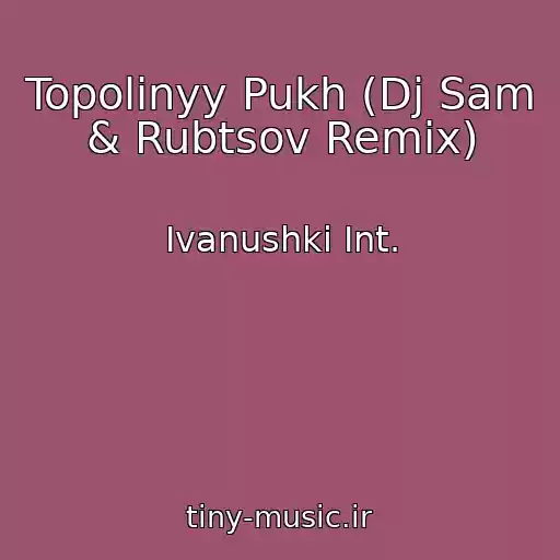 کاور آهنگ Topolinyy Pukh (Dj Sam & Rubtsov Remix) از Ivanushki Int.