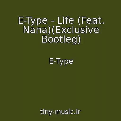 کاور آهنگ E-Type - Life (Feat. Nana)(Exclusive Bootleg) از E-Type