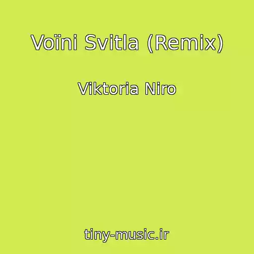 کاور آهنگ Voїni Svіtla (Remix) از Viktoria Niro