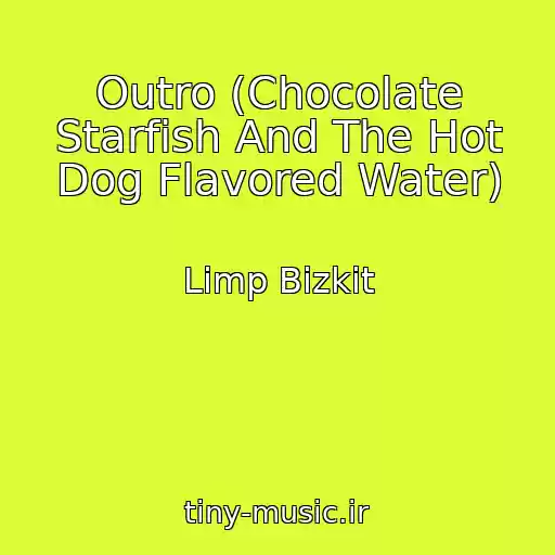 کاور آهنگ Outro (Chocolate Starfish And The Hot Dog Flavored Water) از Limp Bizkit