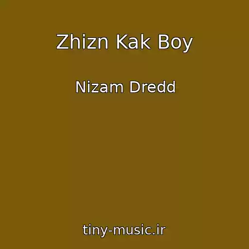 کاور آهنگ Zhizn Kak Boy از Nizam Dredd