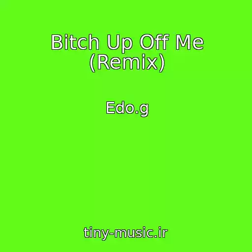 کاور آهنگ Bitch Up Off Me (Remix) از Edo.g