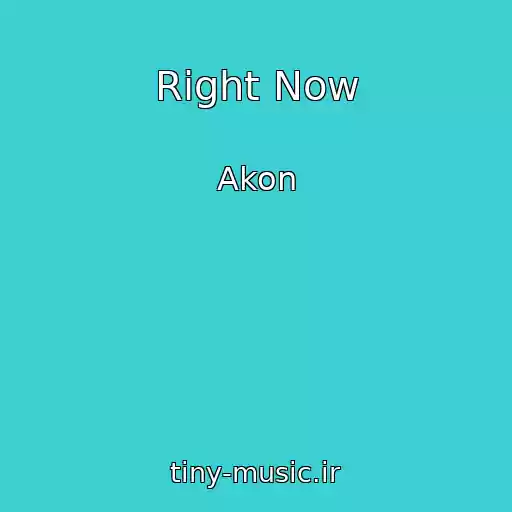 کاور آهنگ Right Now از Akon
