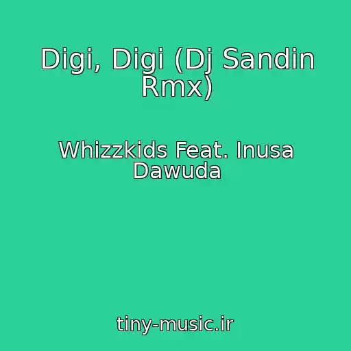 کاور آهنگ Digi, Digi (Dj Sandin Rmx) از Whizzkids Feat. Inusa Dawuda