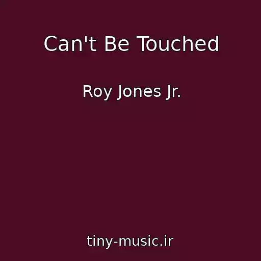 کاور آهنگ Can't Be Touched از Roy Jones Jr.
