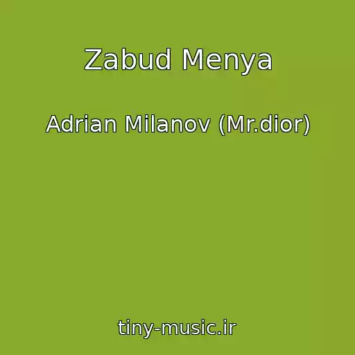 کاور آهنگ Zabud Menya از Adrian Milanov (Mr.dior)