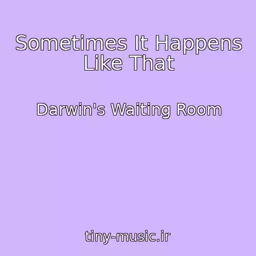 کاور آهنگ Sometimes It Happens Like That از Darwin's Waiting Room