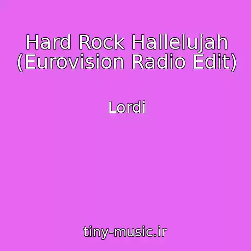 کاور آهنگ Hard Rock Hallelujah (Eurovision Radio Edit) از Lordi
