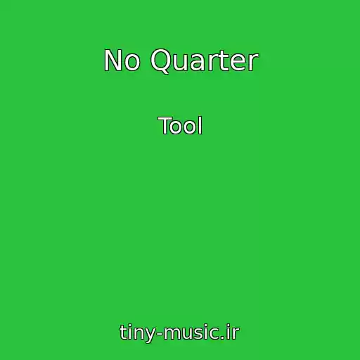 کاور آهنگ No Quarter از Tool
