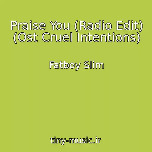 کاور آهنگ Praise You (Radio Edit) (Ost Cruel Intentions) از Fatboy Slim