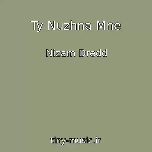 کاور آهنگ Ty Nuzhna Mne از Nizam Dredd