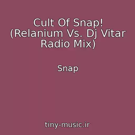 کاور آهنگ Cult Of Snap! (Relanium Vs. Dj Vitar Radio Mix) از Snap