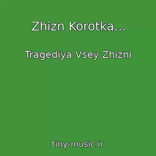 کاور آهنگ Zhizn Korotka... از Tragediya Vsey Zhizni