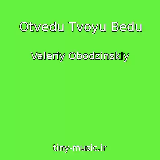 کاور آهنگ Otvedu Tvoyu Bedu از Valeriy Obodzinskiy