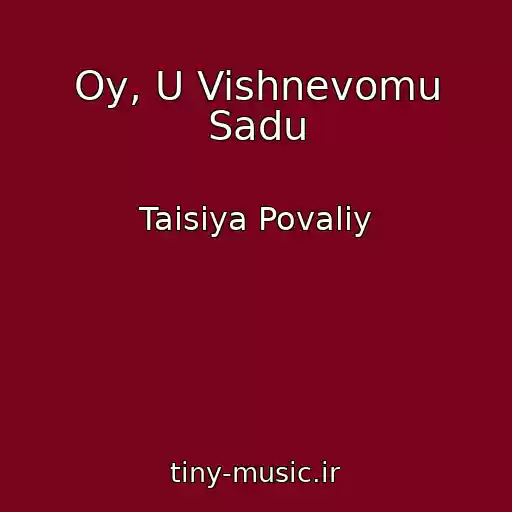 کاور آهنگ Oy, U Vishnevomu Sadu از Taisiya Povaliy