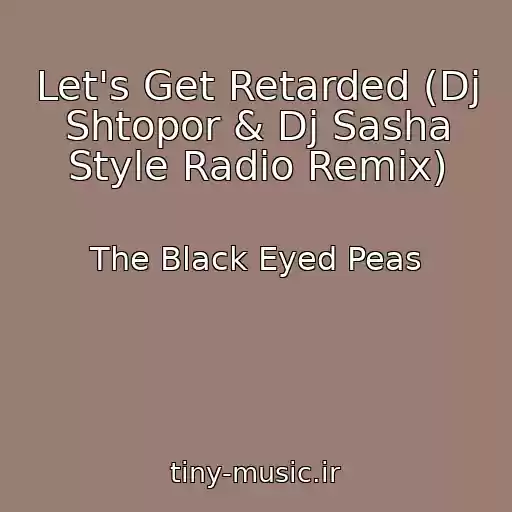 کاور آهنگ Let's Get Retarded (Dj Shtopor & Dj Sasha Style Radio Remix) از The Black Eyed Peas