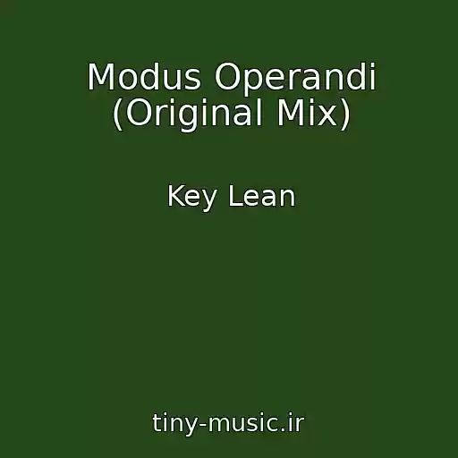 کاور آهنگ Modus Operandi (Original Mix) از Key Lean