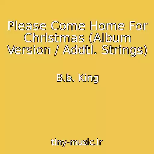کاور آهنگ Please Come Home For Christmas (Album Version / Addtl. Strings) از B.b. King