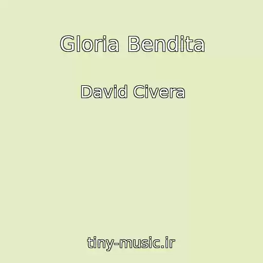 کاور آهنگ Gloria Bendita از David Civera